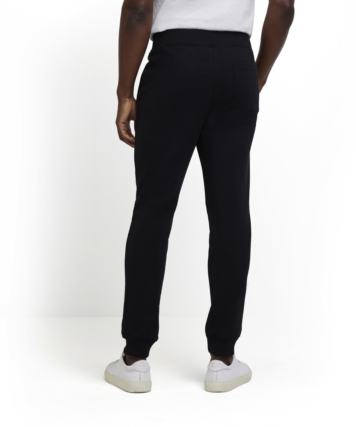 FALKE Hombre Basic Light Sweat Pants chándal cómodo Casual Cintura sin presion Transpirable orgánico algodón 1 Pieza