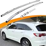 Snailfly Roof Rail Fit for Acura RDX 2019-2022 Silver Roof Rack Crossbars Luggage Carrier