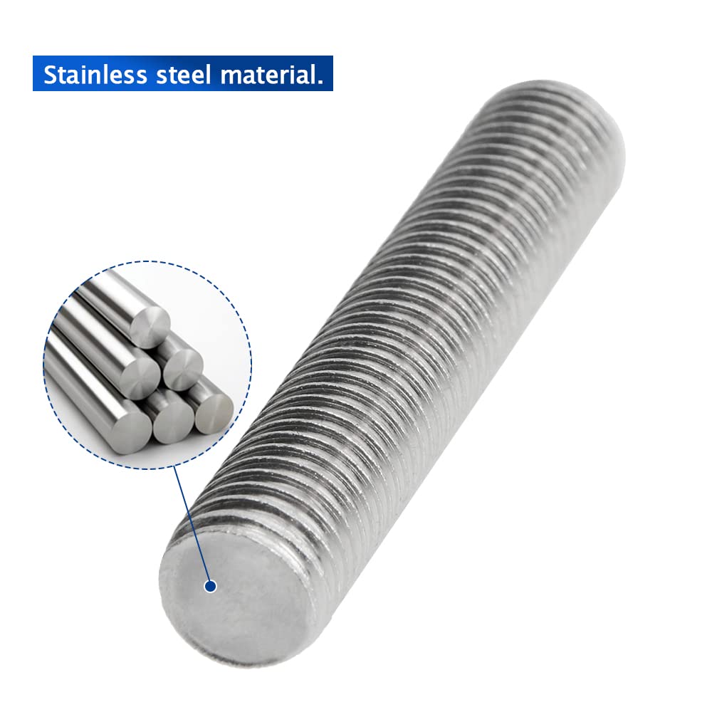 Uxcell M4 X 500mm Fully Threaded Rod - View #9