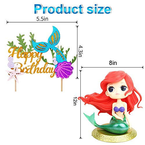 Happy Birthday taarttopper, glitter verjaardagstaart-topper, Happy Birthday taartstekker, glitter cupcake-topper voor… - Image 4