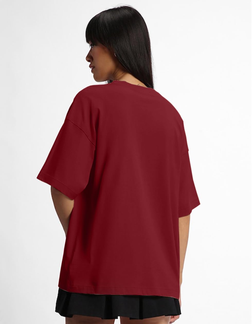 JUNEBERRY Paquete de 3 camisetas para mujer, 100% algodón puro, media manga, cuello redondo, tallas S-XXL
