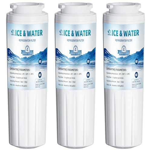 EDR4RXD1 Replacement For Whirl-pool Water Filter UKF8001 Everydrop Filter 4 Fit Maytag Ukf8001axx-750 Hdx Fmm-2 krfc300ess01 wrf555sdfz16 wrx735sdhz00 wrx735sdhz02 Water Filter 3 pack