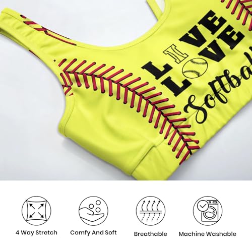 Image of Yoga top Women's Cheerleading Uniform Gym Outfit Running Crop Tops Yoga Shirts Casual Tank Top