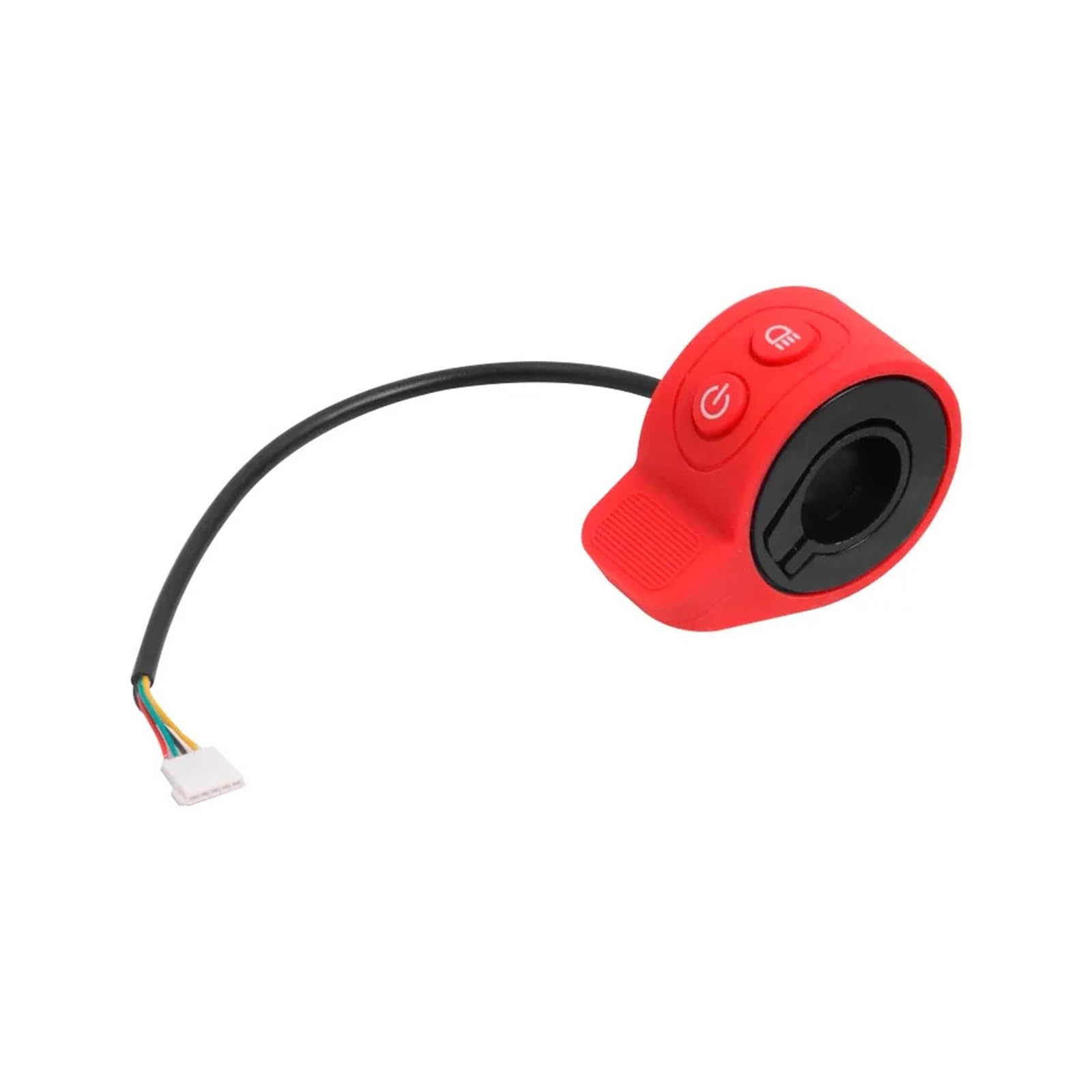 Acceleratore for Scooter Elettrico Compatibile for HX X6 X7 X8 Trigger Accelerator Dito Pollice Interruttore di Controllo della velocità dell'acceleratore Accessori for Bici elettriche(Red)