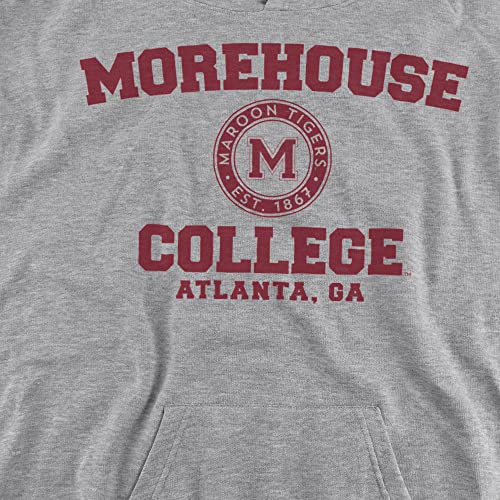 Morehouse College Official Circle Logo Youth Kids Boy/Girls Pull-Over Hoodie Sweatshirt2