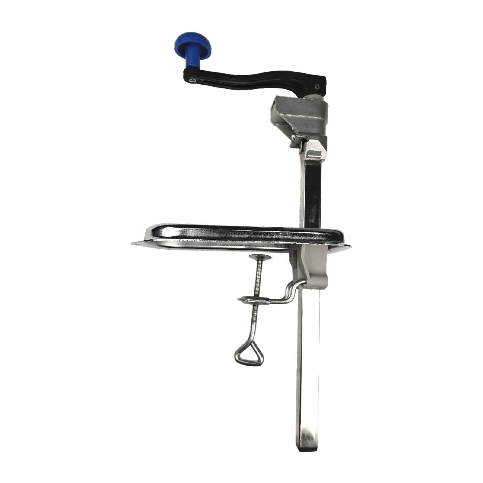 Ouvre-boîte Manuel Industriel En Acier Inoxydable Ouvre-bouteille Tabletop Poignée Confortable Démontable Approprié pour Cuisine Restaurant Hôtel Mais, 48CM