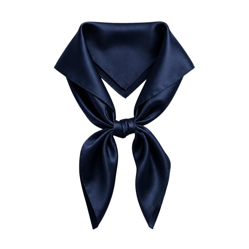 Bonjoy 'Martin' Hair & Head Scarf for Women & Girls | Premium Satin Hair Cover, Neckerchief, Head Wrap, Bandana | Ultra-Soft, Shiny, Long-Lasting, Antistatic Style Accessory | Luxurious Styling Gift-image-34