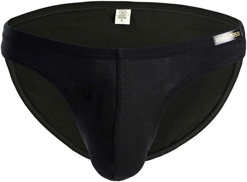 GAOGAO Model Men Briefs Men's Low Waisted Pocket Underwear No Restraining The Waist