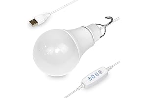 USB LED Light Bulb for Camping, Garage, Warehouse, Car, Truck, Fishing, Boat, Outdoor