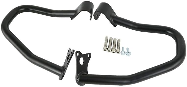 TCT-MOTORPARTS Engine Guard Highway Crash Bar Guard Support Fit for Indian Scout 2015-2024; Scout Bobber ABS 2018-2023; Scout Sixty 2016-2024 Repl. 2881756-156 Black