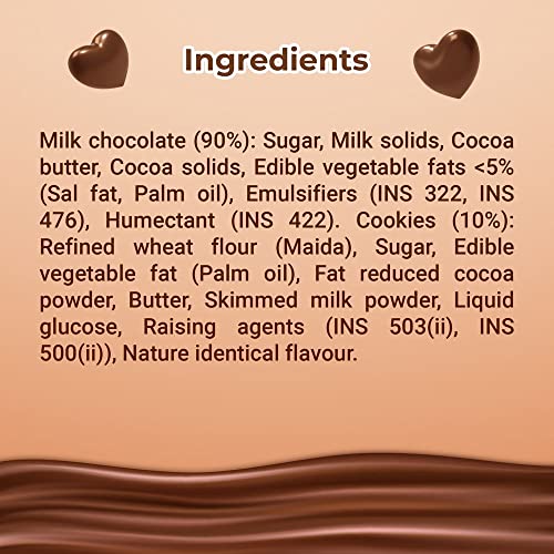 Image of Galaxy Milk Chocolate With Cookie Crumble, 50Gram, Brown