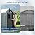 Domi 8×10ft Outdoor Resin Storage Shed - 482+ Cubic Ft Weatherproof Double-Wall Yard Shed with Skylight, Lockable Door and Carpet, Heavy-Duty Steel Frame Storage Building for Lawn Mower, Bike, Tools