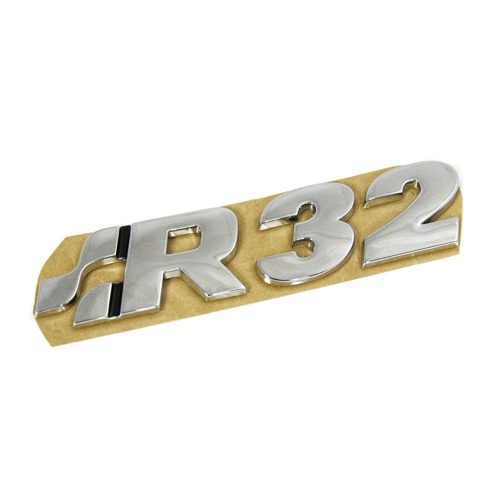 Image secondaire de Volkswagen Original pour VW Golf 4 (1J) R32 Inscription emblème Tuning caractères Logo Chromé