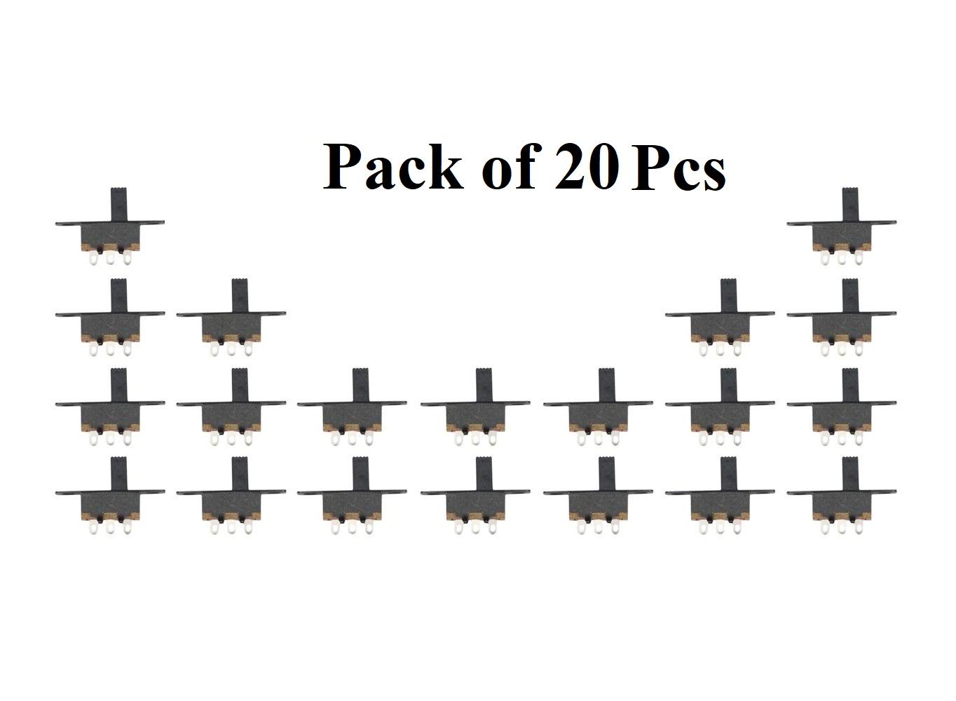 See full amazon price history chart for Electrobot 20 PCS 0.5A 50V DC 3 Solder Lug Pin ON/OFF 2 Position Mini Panel Slide Switch Electrobot 20 PCS 0.5A 50V DC 3 Solder Lug Pin ON/OFF 2 Position Mini Panel Slide Switch (B07T6989RS) Amazon Price History, Amazon Price Tracker