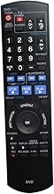 Replacement Remote Control Compatible for Panasonic DMR-ES45 DMR-ES45V DMR-15S DMR-ES25 DMR-ES25S DMR-EH55 EMR-EH55S DVD DVR VCR Recorder Player