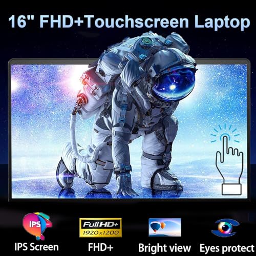 Image of Dell 16 FHD+Touchscreen Business Laptop - AMD Ryzen 7 250 (Beat Core 7 150U) | 64GB DDR5 + 4TB SSD | Backlit Keyboard | AI Copilot Key | FHD Webcam | Wi-Fi 6 | Windows 11