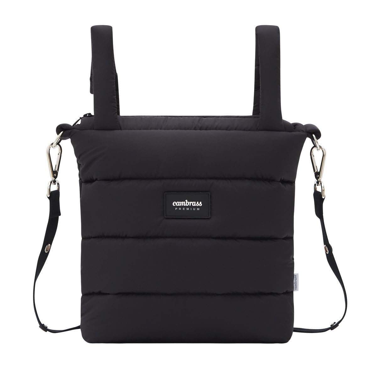 Cambrass-Bolso carro maternal para bebe-bolso de maternidad para carritos de bebe-organizador para pañales y otras cosas de bebe-Urban Negro 12x40x35 cm