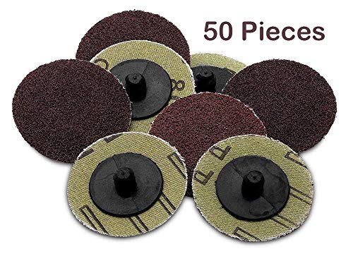 Katzco Sanding Disc – 50 Piece Set of Heavy Duty and Durable 2 inch 60 Grit Sander - Automotive, Tools and Equipment, Body Repair Tool