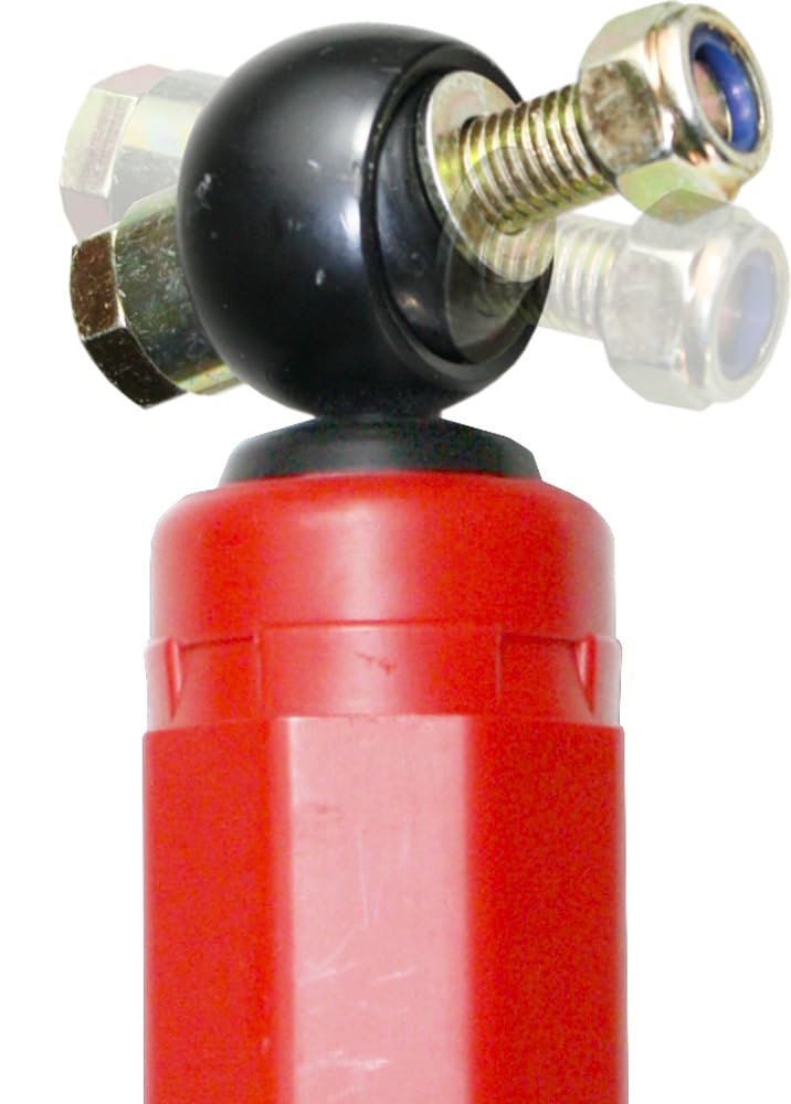 AL-KO 244086 Achsstoßdämpfer Anhängerstoßdämpfer Octagon PLUS rot 2000kg
