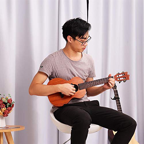 Cxraiy-HO Guitare 26 Pouces Full Board HPL KOA Ukulele Classique Headstock Débutant Guitare Paquet avec Sacs Gig Sangle… - Les Beatles, Paul McCartney, John Lennon, RIngo Starr, George Harrison Cxraiy-HO Guitare 26 Pouces Full Board HPL KOA Ukulele Classique Headstock Débutant Guitare Paquet avec Sacs Gig Sangle… – Image 3