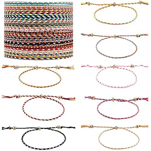 Pulseras Amistad Cuentas Colores Cover
