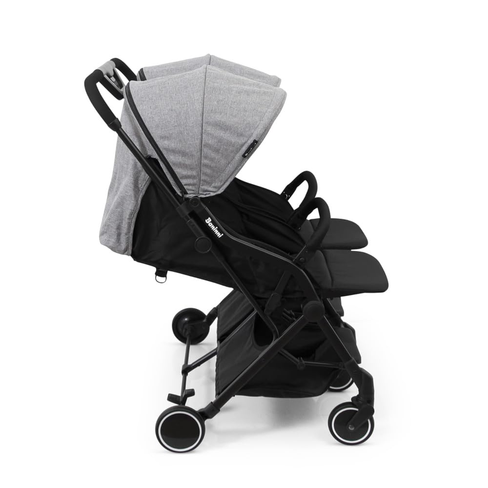 Baninni Poussette Double Adige Gris
