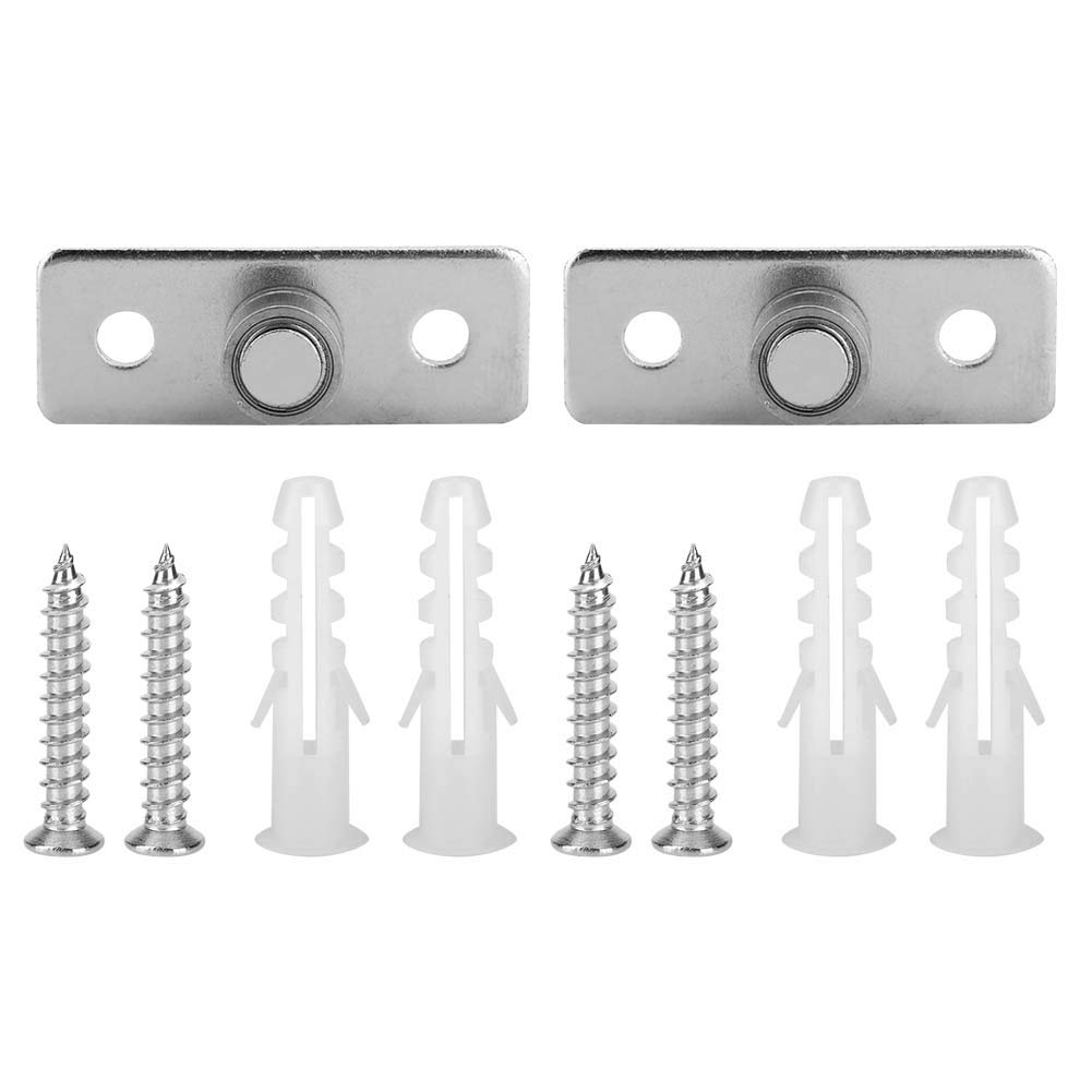 2Pcs Roller Guidance Stainless Steel Barn Door Roller Floor Guidance Sliding Door Hardware Accessories