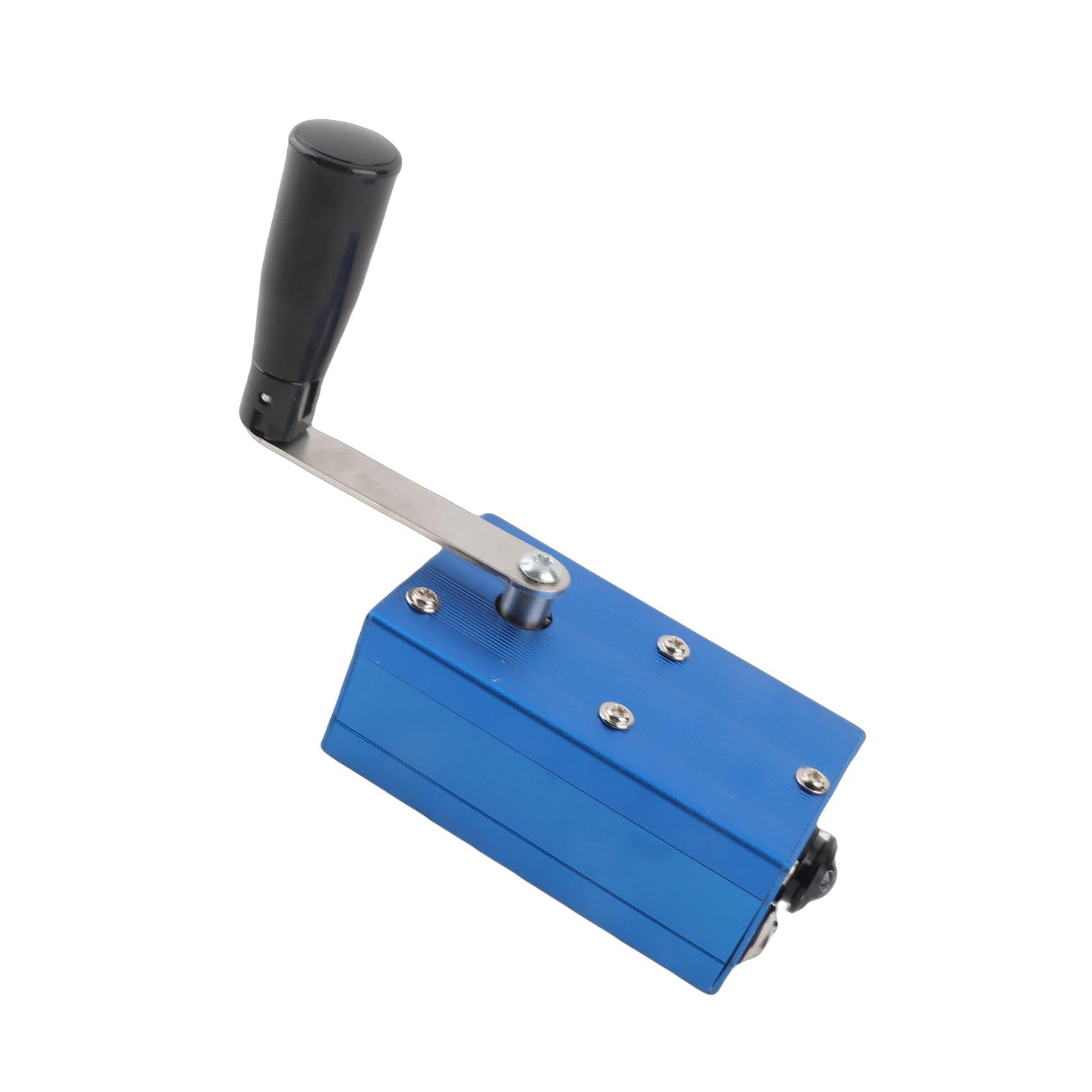 Generic Generador de Manivela Generador de Emergencia Portátil USB de Aleación de Aluminio Salida de 3 W a 4 W con Lámpara COB para Acampar Al Aire Libre Corte de Energía Uso de Emergencia