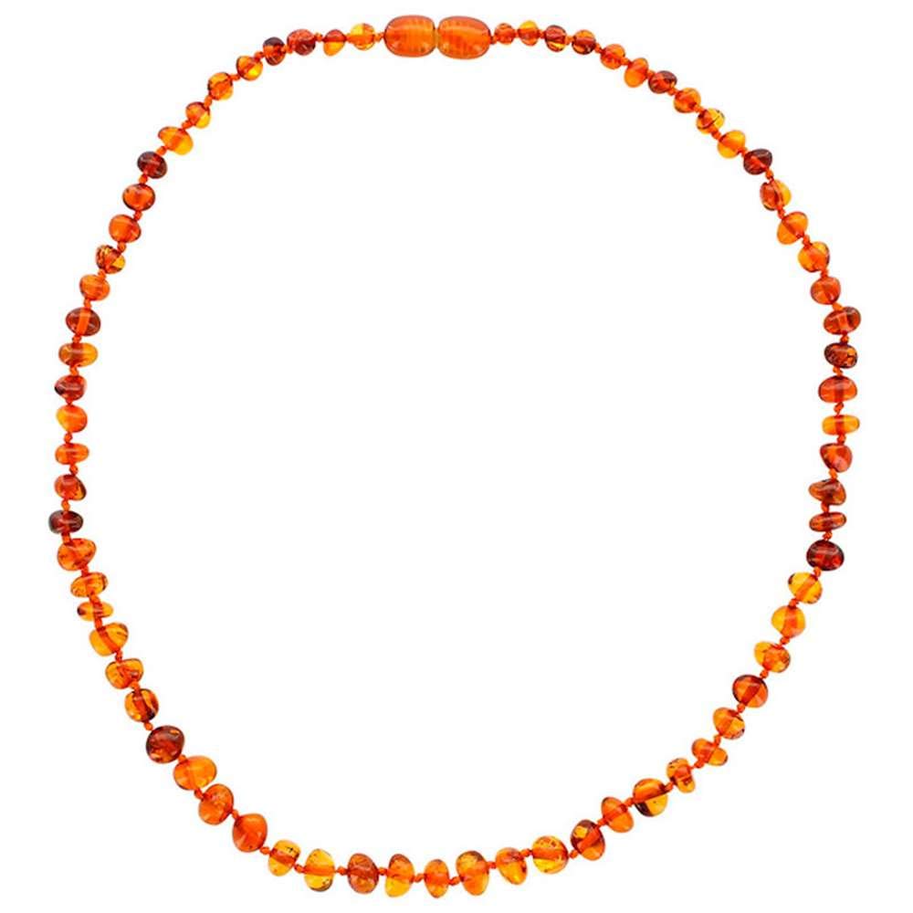 Nature d'Ambre 31710465 - Collar de piedras de ámbar con cierre de rosca