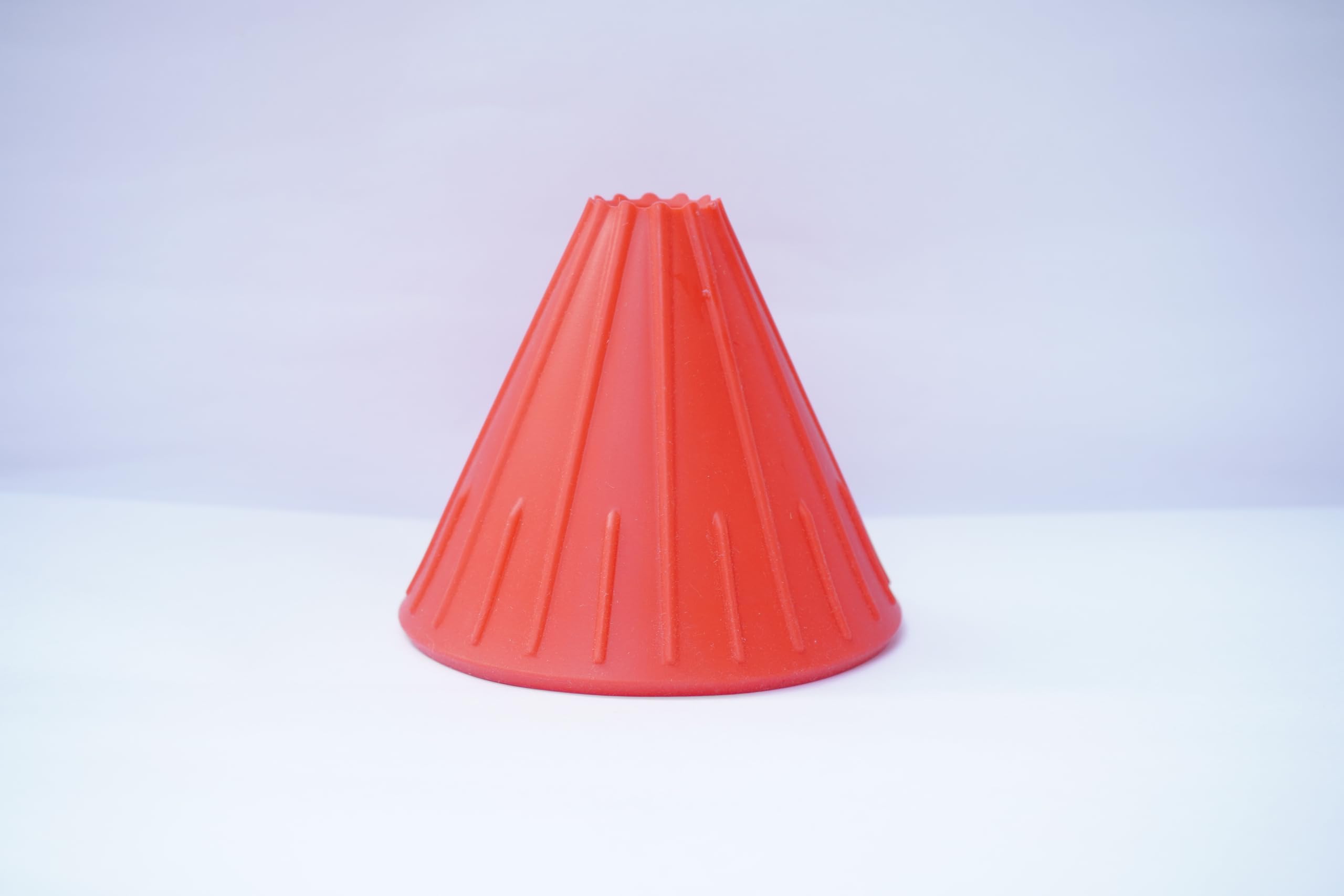 blukup Collapsible Pour Over Coffee Maker – Portable Red Silicone Coffee Dripper, Reusable Filter for Camping, Travel, Home & Office