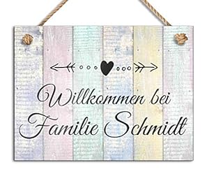 Chrisck Design Hochglanz Acryl Türschild 20x15 cm