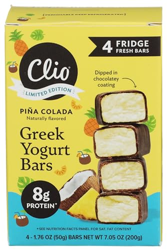 Clio Pina Colada Greek Yogurt Bar 4ct 7.05 OZ
