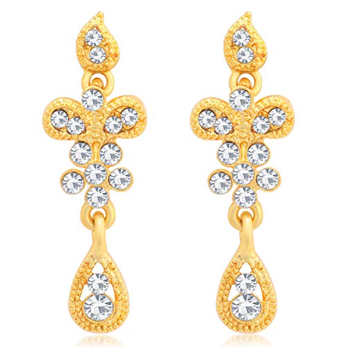 Charming Plated Wedding Jewellery Austrian Diamond Necklace Set