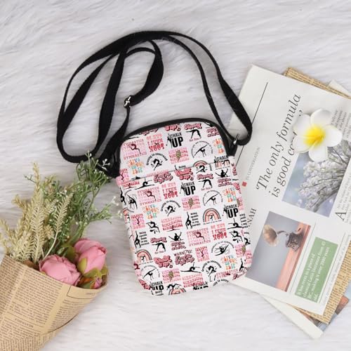 Lywjyb Birdgot Gymnastics Inspired Crossbody Bag Gymnast Gift Gymnast Coach Gift Future Gymnast Gift4