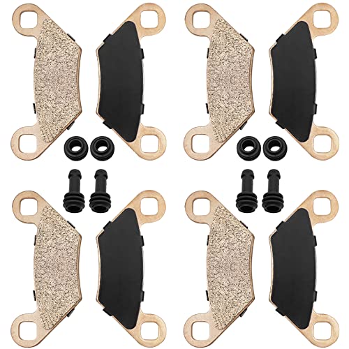 Front Rear Brake Pads Sintered For Sportsman X2/Xp/Touring/High Lifter Scrambler-1000-Xp Atp 330/500, Oem# 2207835 2204088 2205606 2203452 2203792 #TOP7
