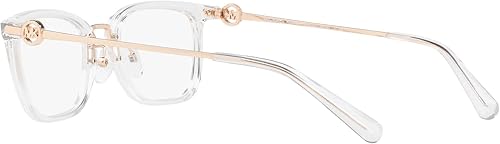 Miniatura 5 de Michael Kors Captiva MK 4054 3105 - Lentes rectangulares de metal transparente 2047in