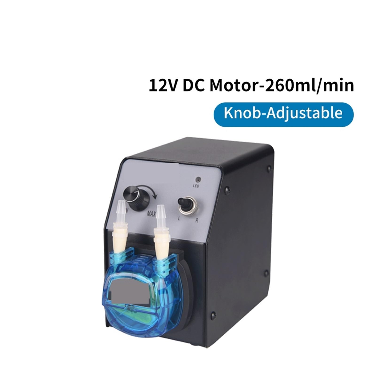 Maszyna do napełniania, 260 ml/min KCP PRO2 pompa perystaltyczna 12 V silnik prądu stałego regulowany przepływ pompa dozująca wsparcie CW/CCW do laboratorium(KCP PRO2-N16)