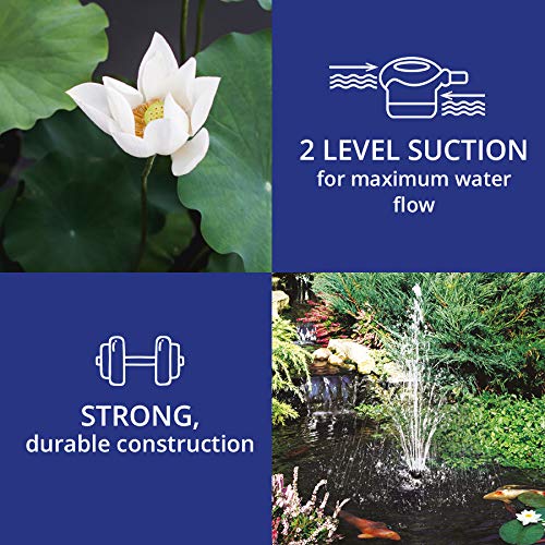 Laguna PowerJet 1350 Electronic Fountain/Waterfall Pump Kit for Ponds Up to 2700 Gallon by Laguna - Image 7