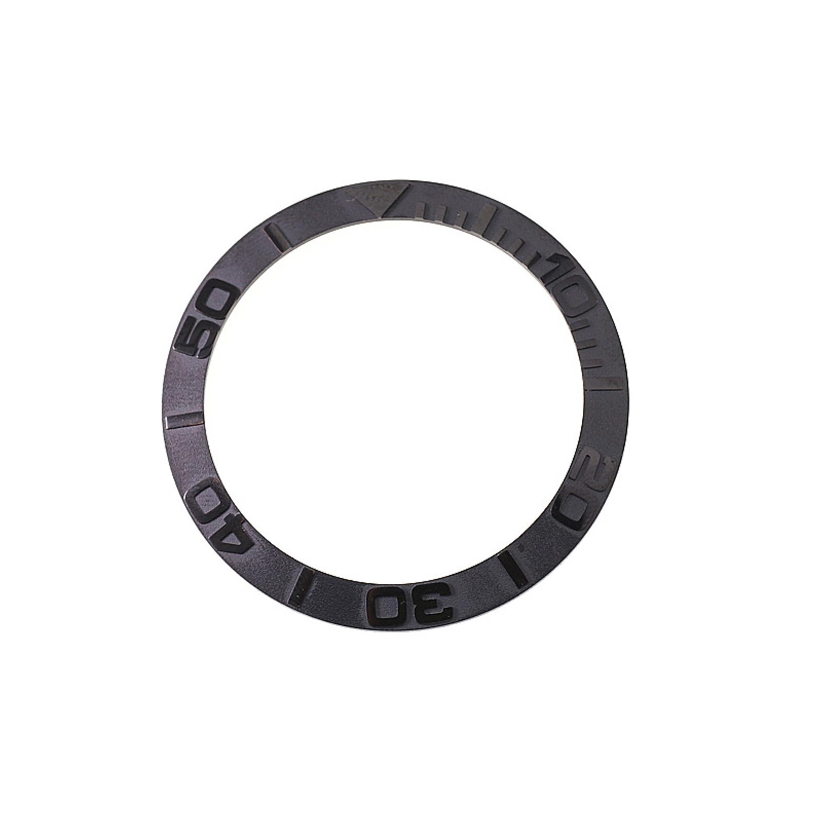 ZEZEFUFU 38mm 1.74mm Thickness Ceramic Bezel Inserts Yacht Master Style for SKX007 SKX009 Accessories