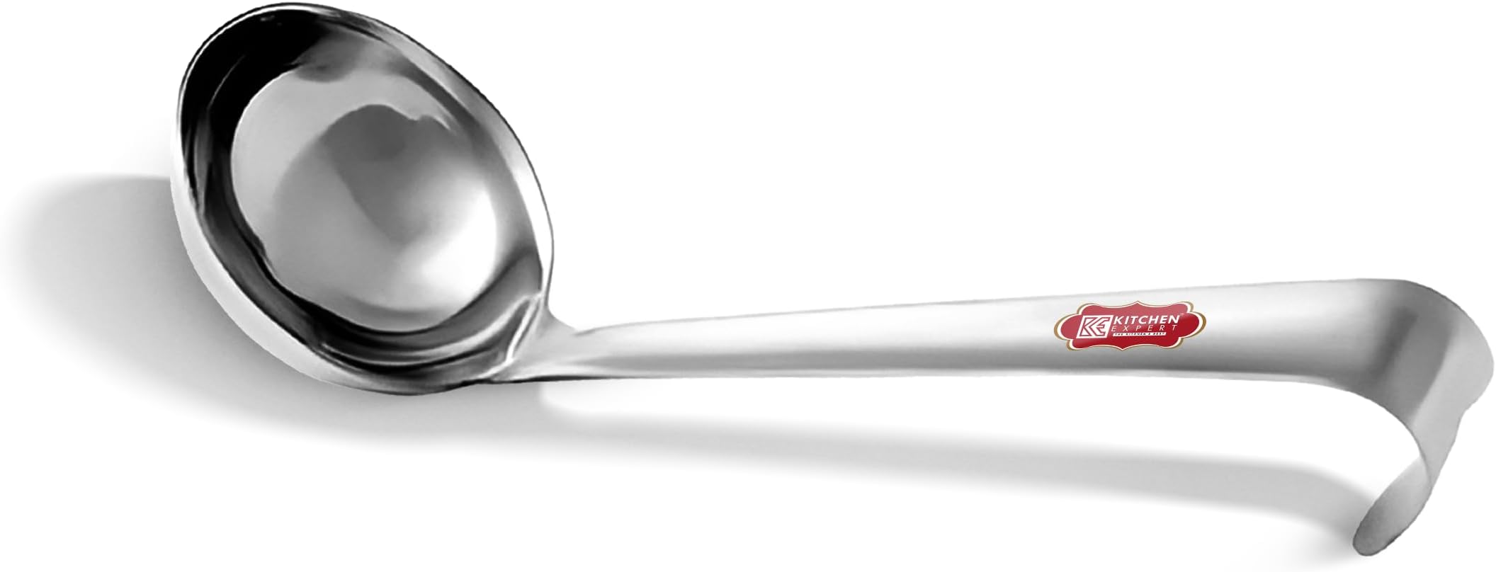 Kitchen Expert - Ghee Tipri | Stainless Steel | Small Spoon for Ghee/Oil | Ladle for Ghee Degchi/Pot/Jar/Container | 1 Pc