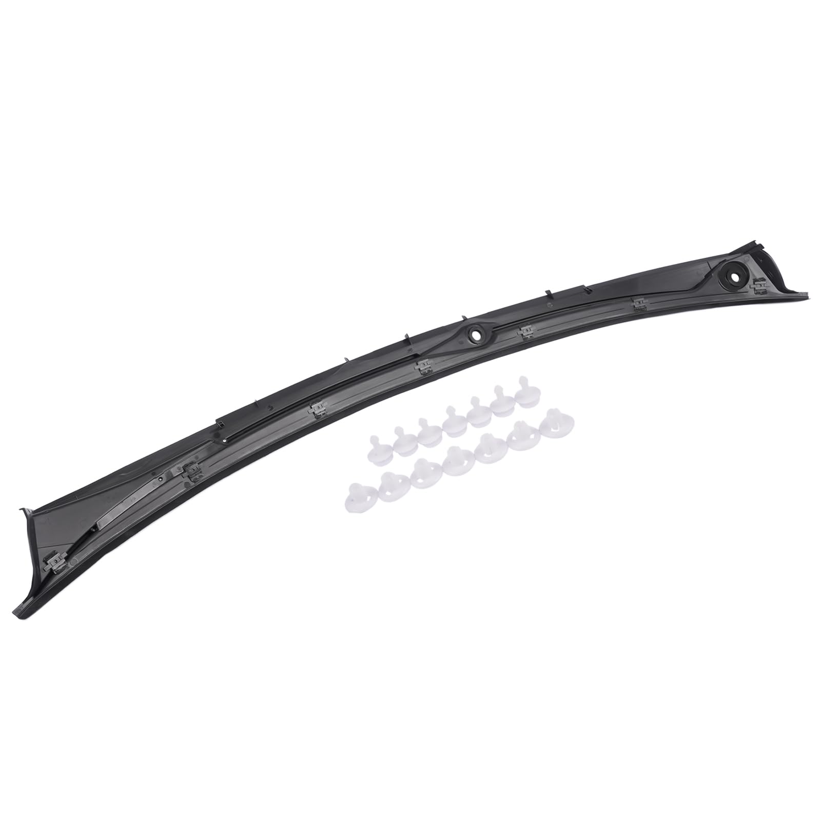 51718208483 - Copertura per motore tergicristallo compatibile con 3 E46 323i 328i 325i 330i 4 porte 1997-2006 angolo di ricambio per tergicristallo Cowl griglia Insert Panel Hopzty