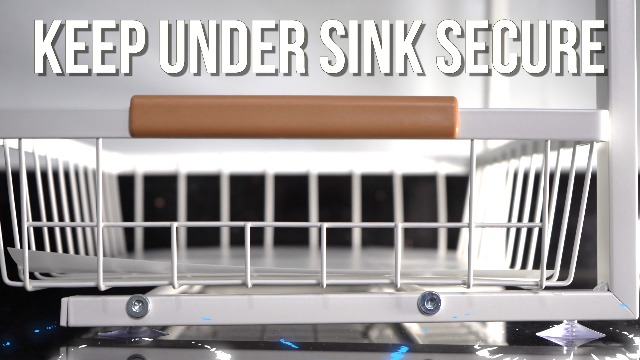 Dollar Tree 2-Tier Under Sink Organizer - Height Adjustable Pull Out ...