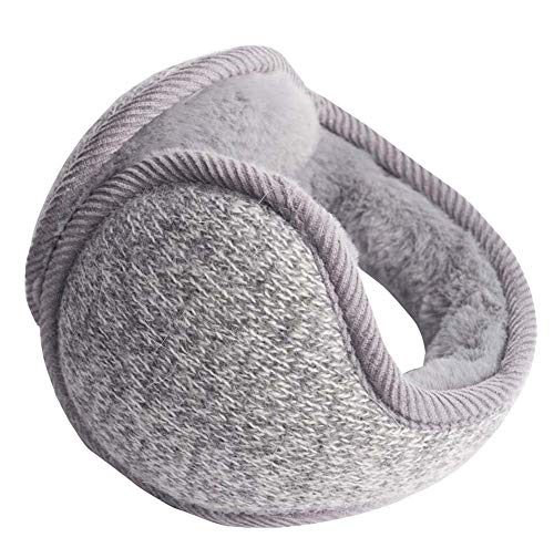 RYZGOJV Winter Outdoor Earmuff Foldable Earmuff Plush Lined Warm Earmuff A15