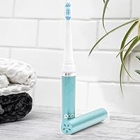 Vista 28 de Cepillo de dientes eléctrico Pop Sonic (plata metálica) – Cepillos de dientes de viaje con batería AAA Cepillos de dientes eléctricos para niños