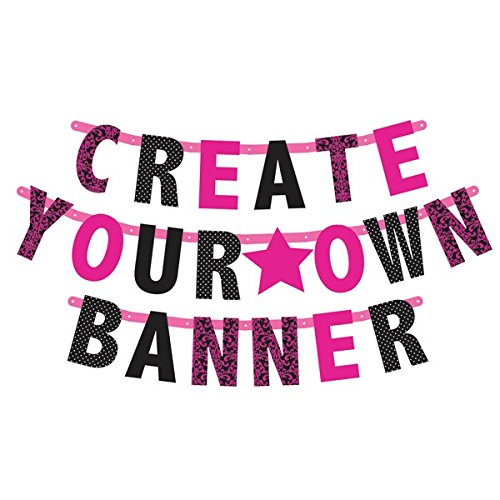 amscan120184 Customisable Letter Banner