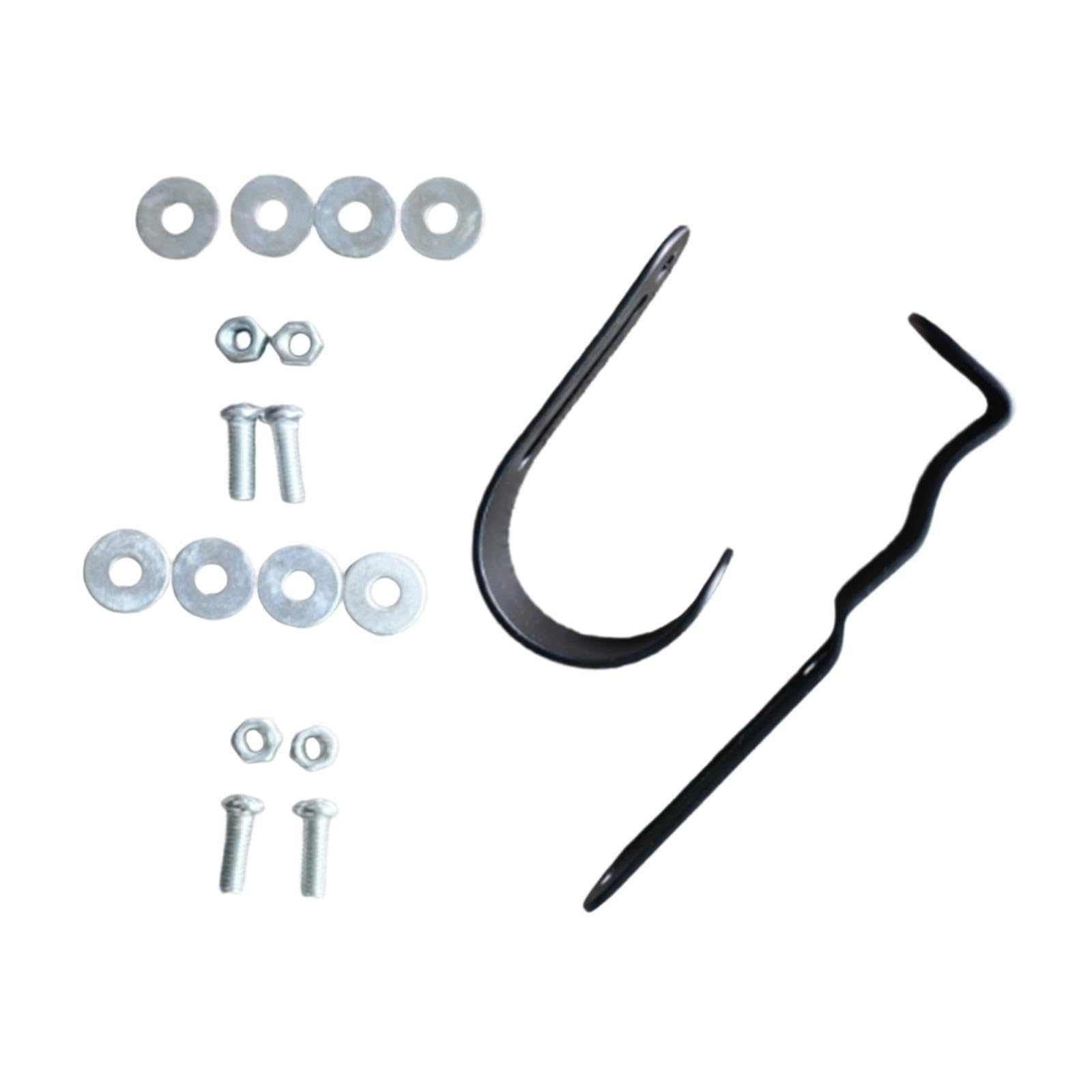 Mailbox Latch and Handle Kit Metal with Screws Gaskets Nuts for Office Homes-image-4