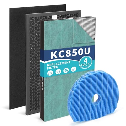 Filtres de rechange Sharp KC850U purificateur air compatible FZ-C100HFU 1 set
