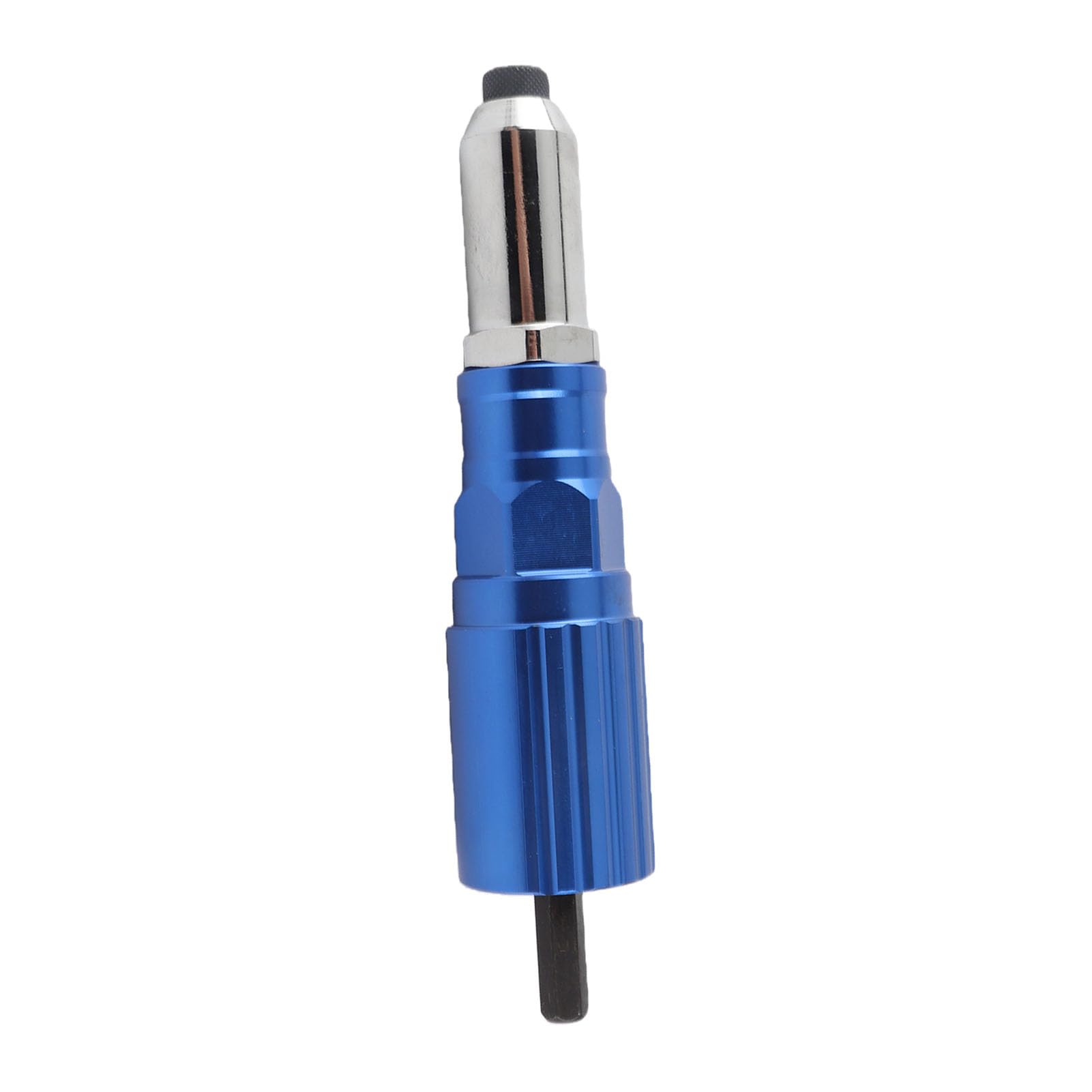 lyrlody Adattatore per Rivettatrice Elettrica, Trapano Convertitore Rivetti, Impugnatura Ergonomica Leggera per Rivetti Ciechi 2,4 3,2 4,0,8 Mm