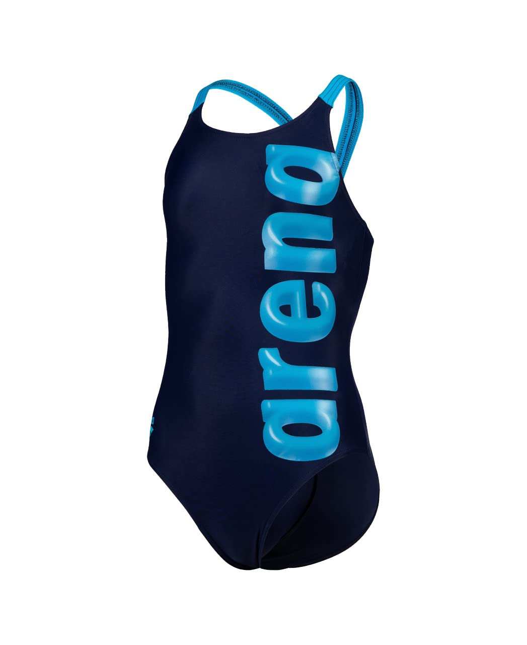 ARENA Girl'S Swimsuit V Back Graphic One Piece Swimsuit Niñas