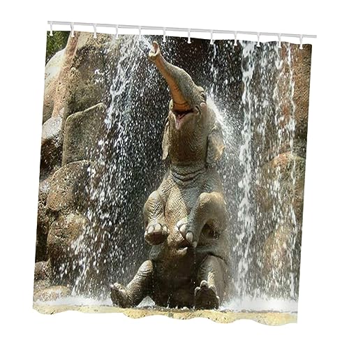 bath best elephant shower curtain